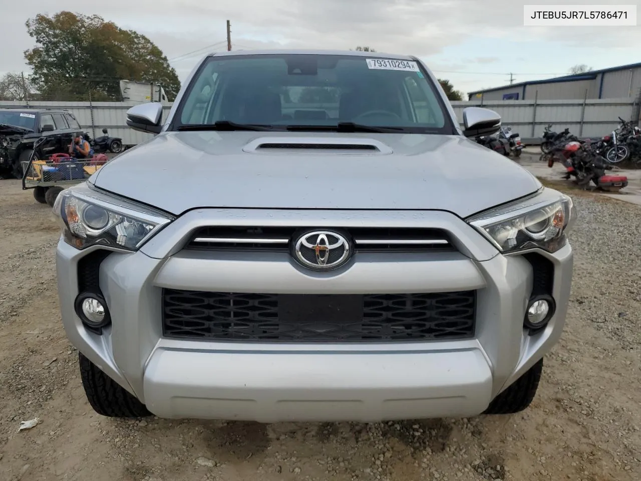 2020 Toyota 4Runner Sr5/Sr5 Premium VIN: JTEBU5JR7L5786471 Lot: 79310294