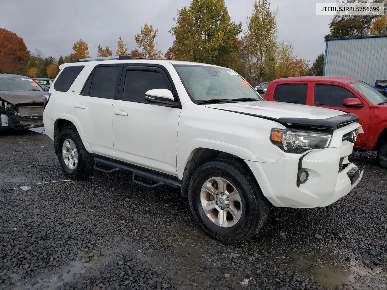 2020 Toyota 4Runner Sr5/Sr5 Premium VIN: JTEBU5JR8L5756699 Lot: 80247474