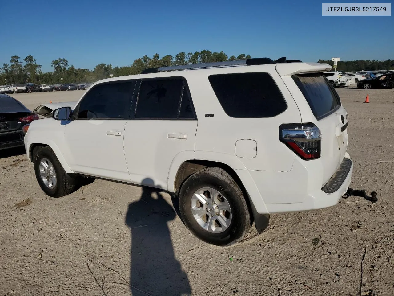 2020 Toyota 4Runner Sr5 VIN: JTEZU5JR3L5217549 Lot: 80742534