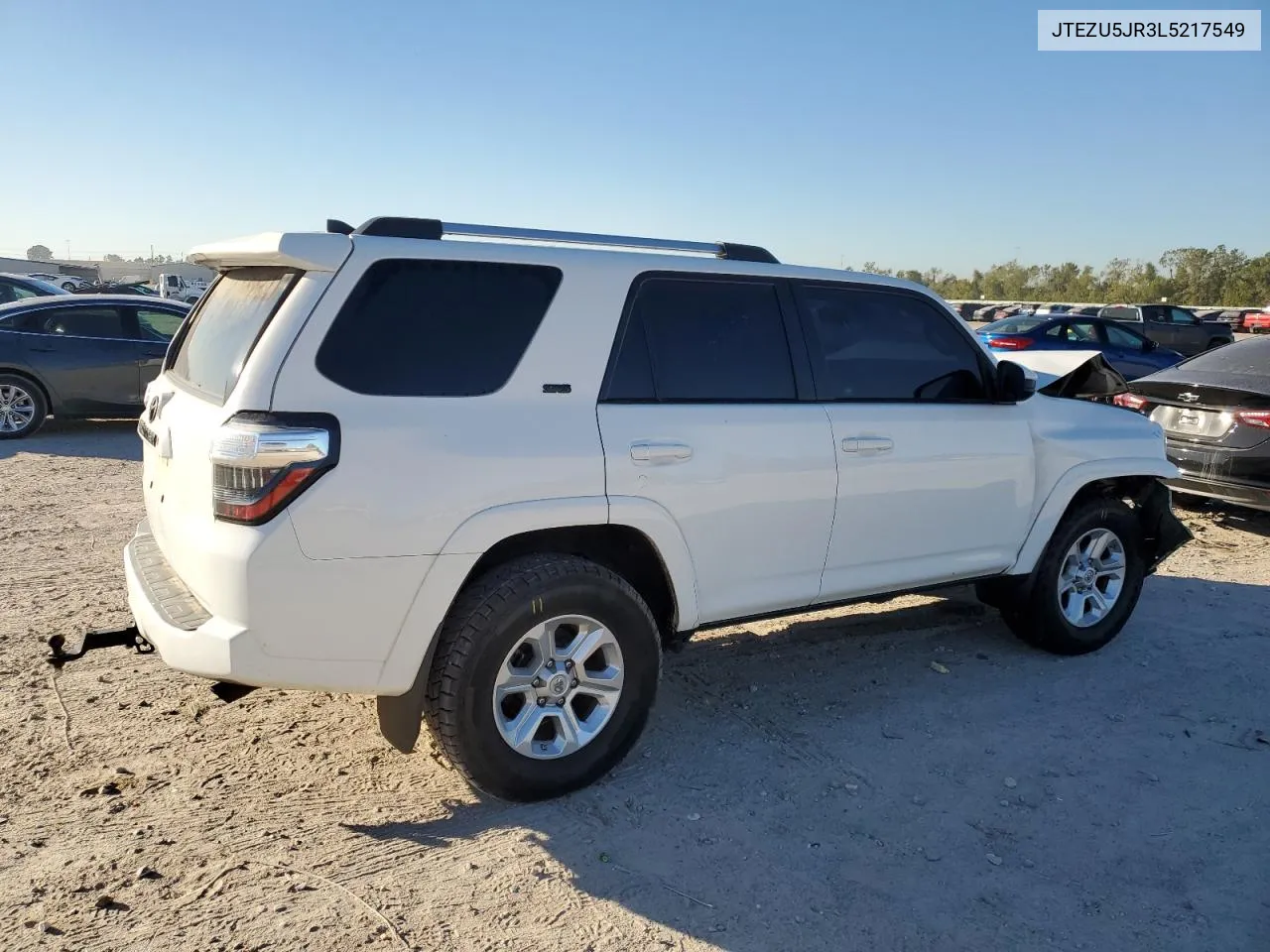 2020 Toyota 4Runner Sr5 VIN: JTEZU5JR3L5217549 Lot: 80742534