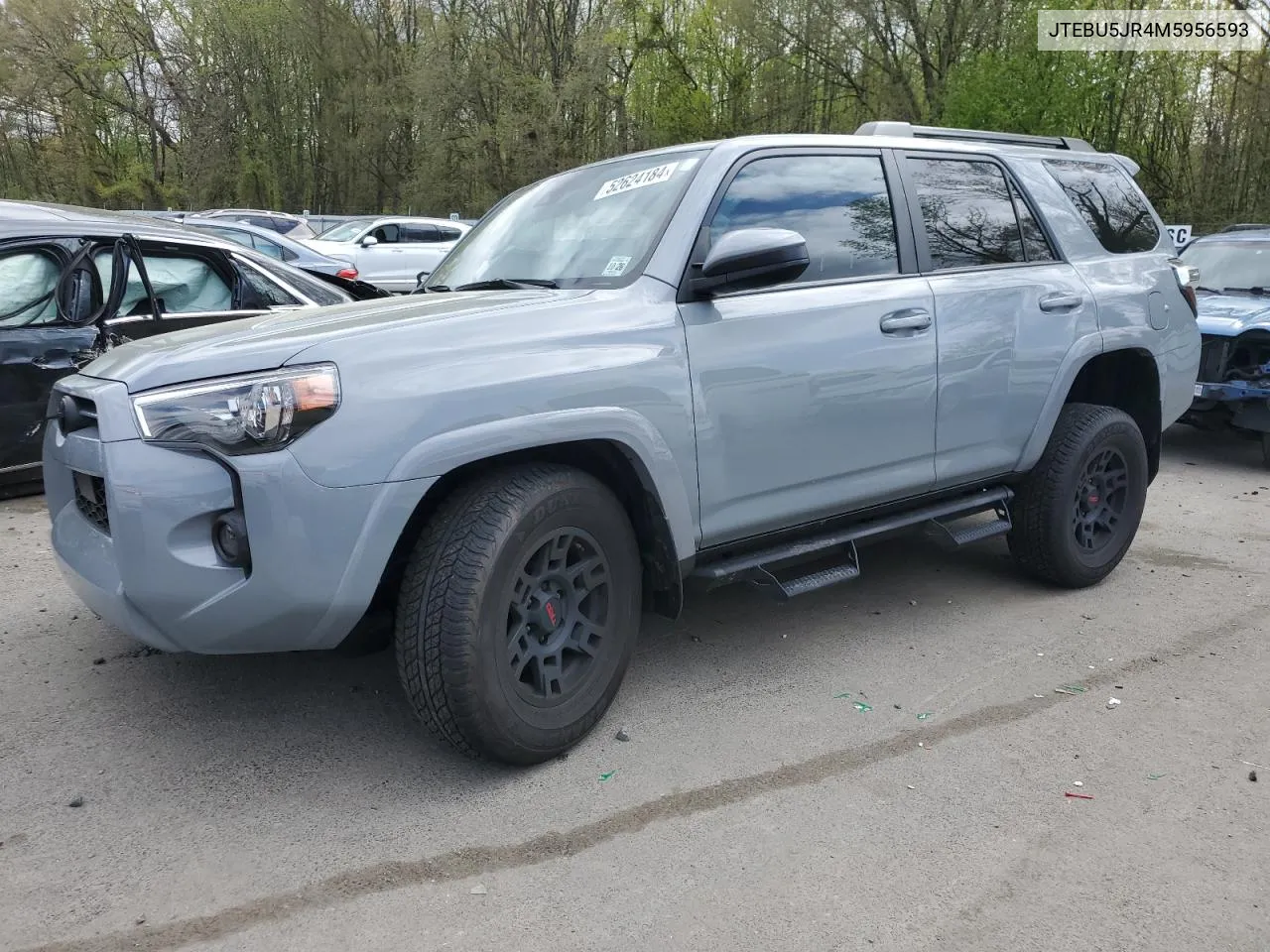 2021 Toyota 4Runner Sr5/Sr5 Premium VIN: JTEBU5JR4M5956593 Lot: 52624184