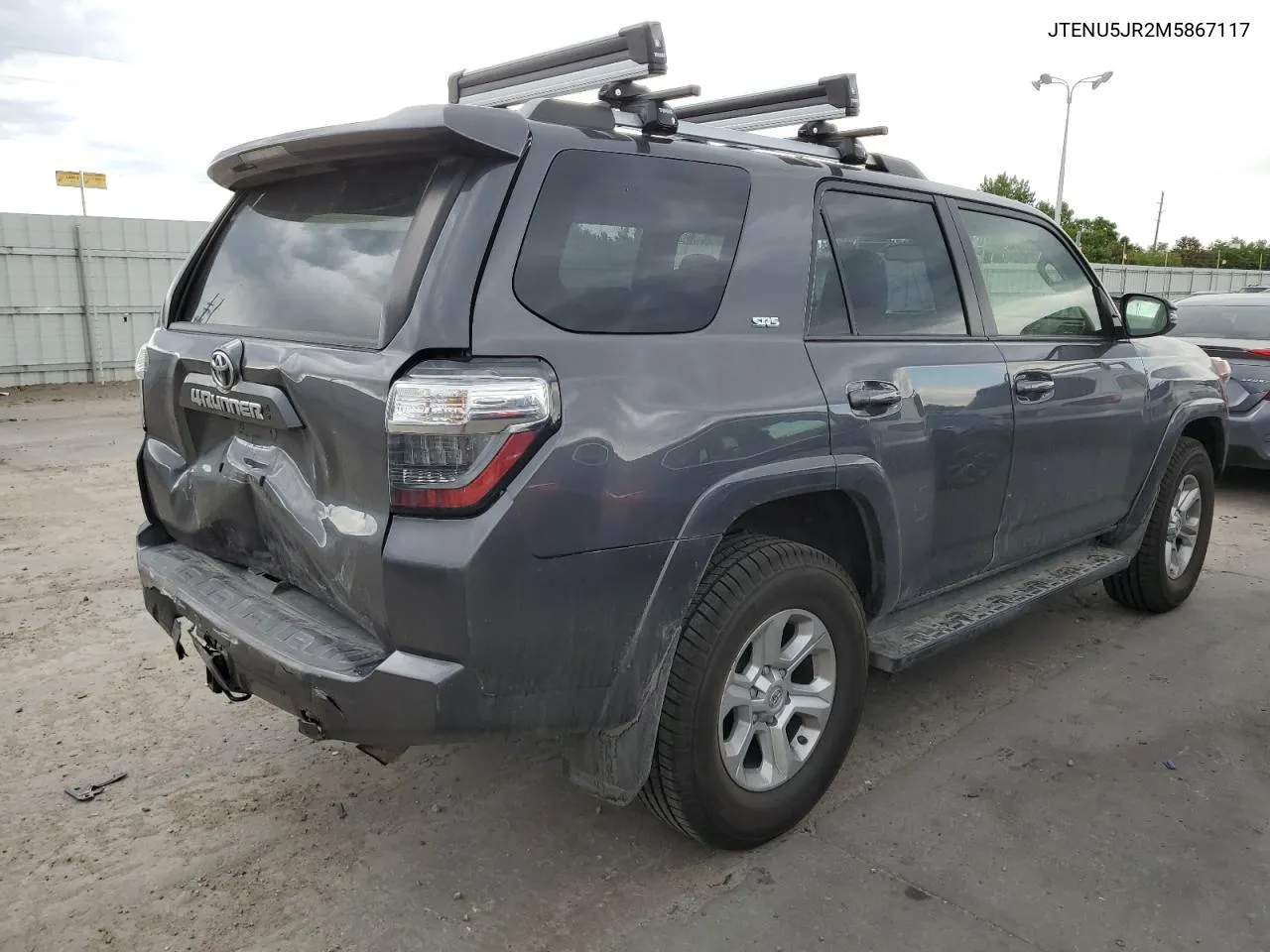 2021 Toyota 4Runner Sr5/Sr5 Premium VIN: JTENU5JR2M5867117 Lot: 56873994