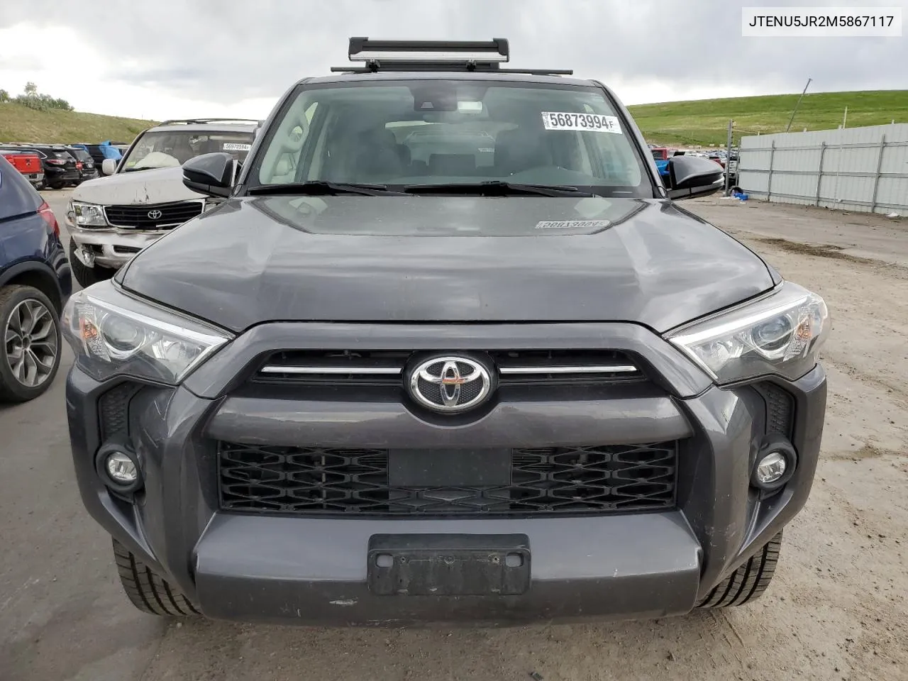 2021 Toyota 4Runner Sr5/Sr5 Premium VIN: JTENU5JR2M5867117 Lot: 56873994