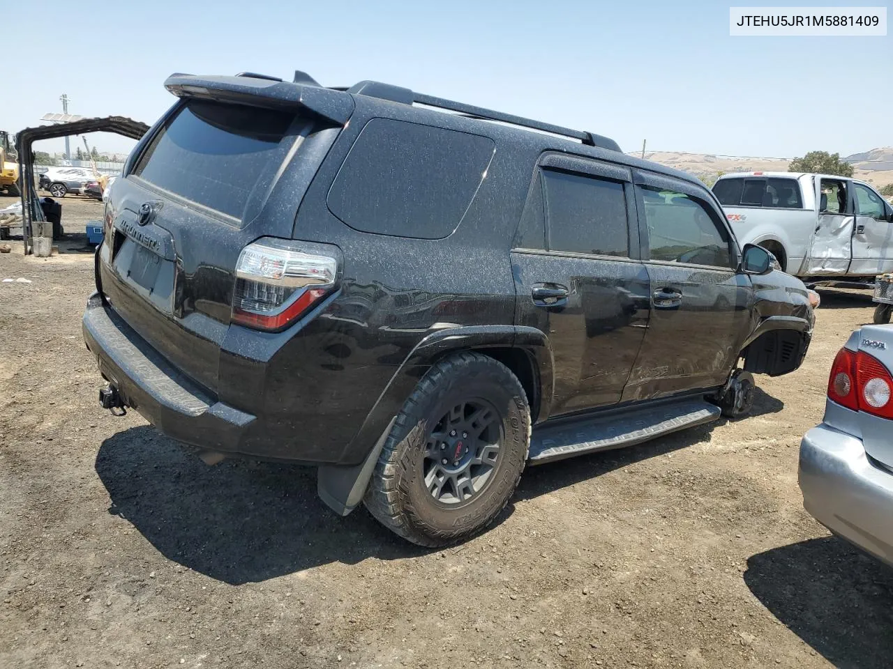 2021 Toyota 4Runner Venture VIN: JTEHU5JR1M5881409 Lot: 62712714