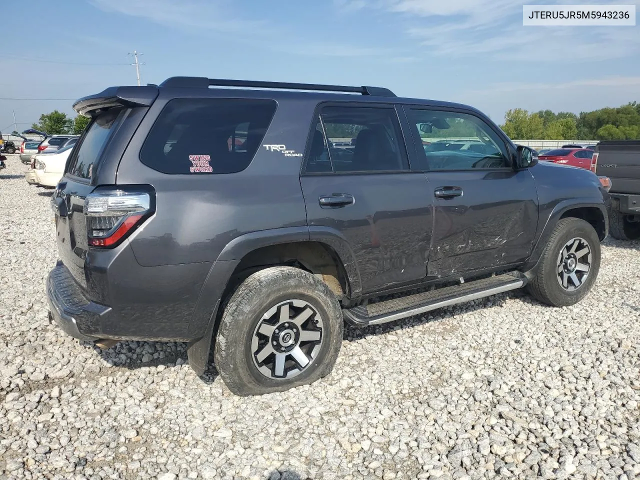 2021 Toyota 4Runner Sr5 Premium VIN: JTERU5JR5M5943236 Lot: 69254704