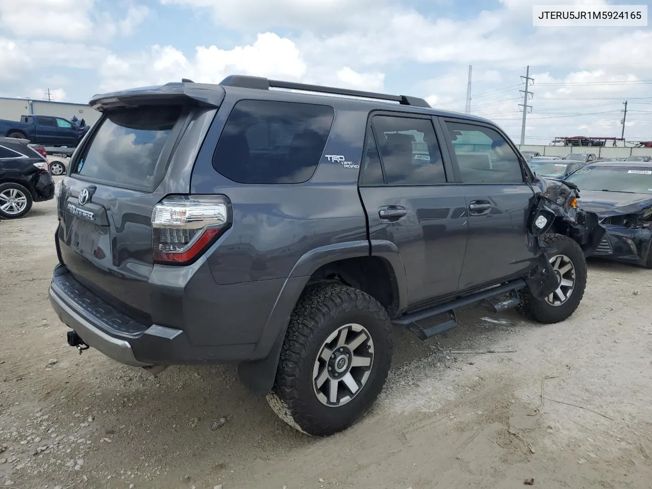 2021 Toyota 4Runner Sr5 Premium VIN: JTERU5JR1M5924165 Lot: 69859274