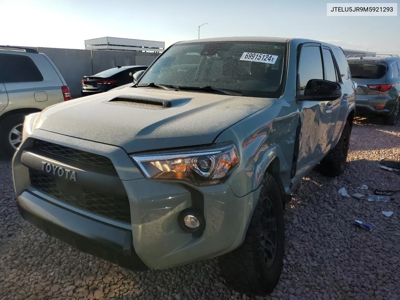 2021 Toyota 4Runner Venture VIN: JTELU5JR9M5921293 Lot: 69915124