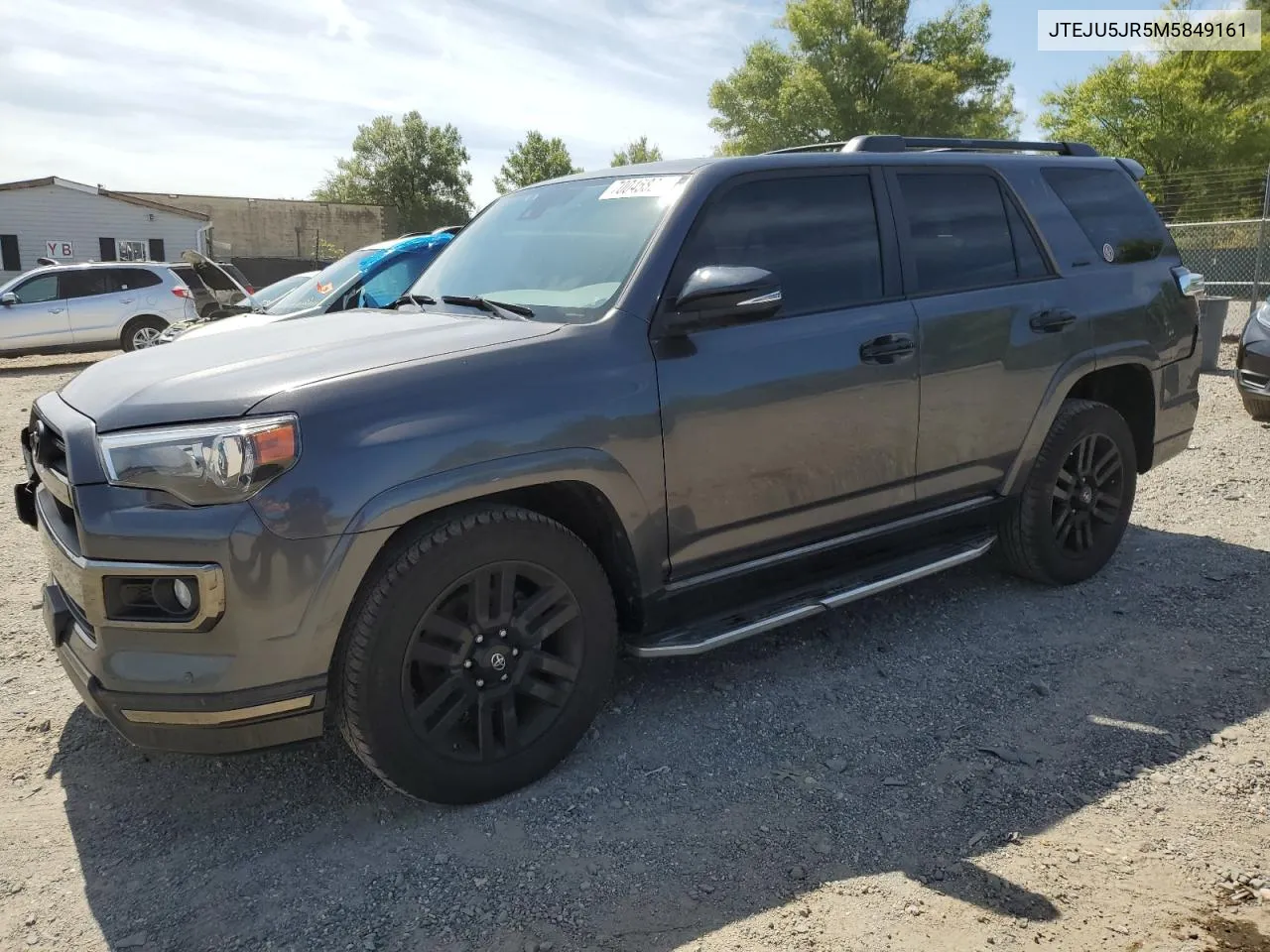 2021 Toyota 4Runner Night Shade VIN: JTEJU5JR5M5849161 Lot: 70045824