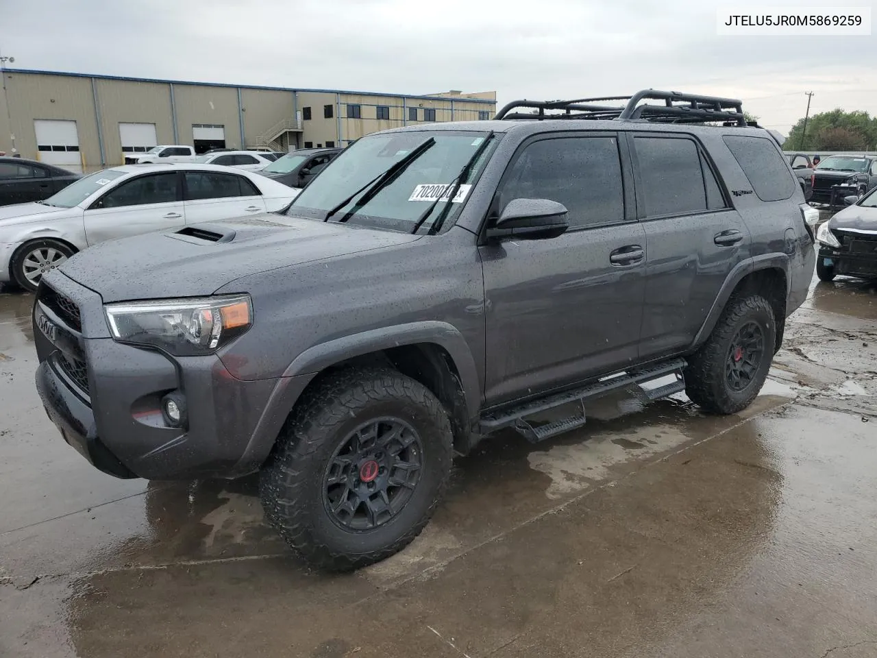 2021 Toyota 4Runner Venture VIN: JTELU5JR0M5869259 Lot: 70200304