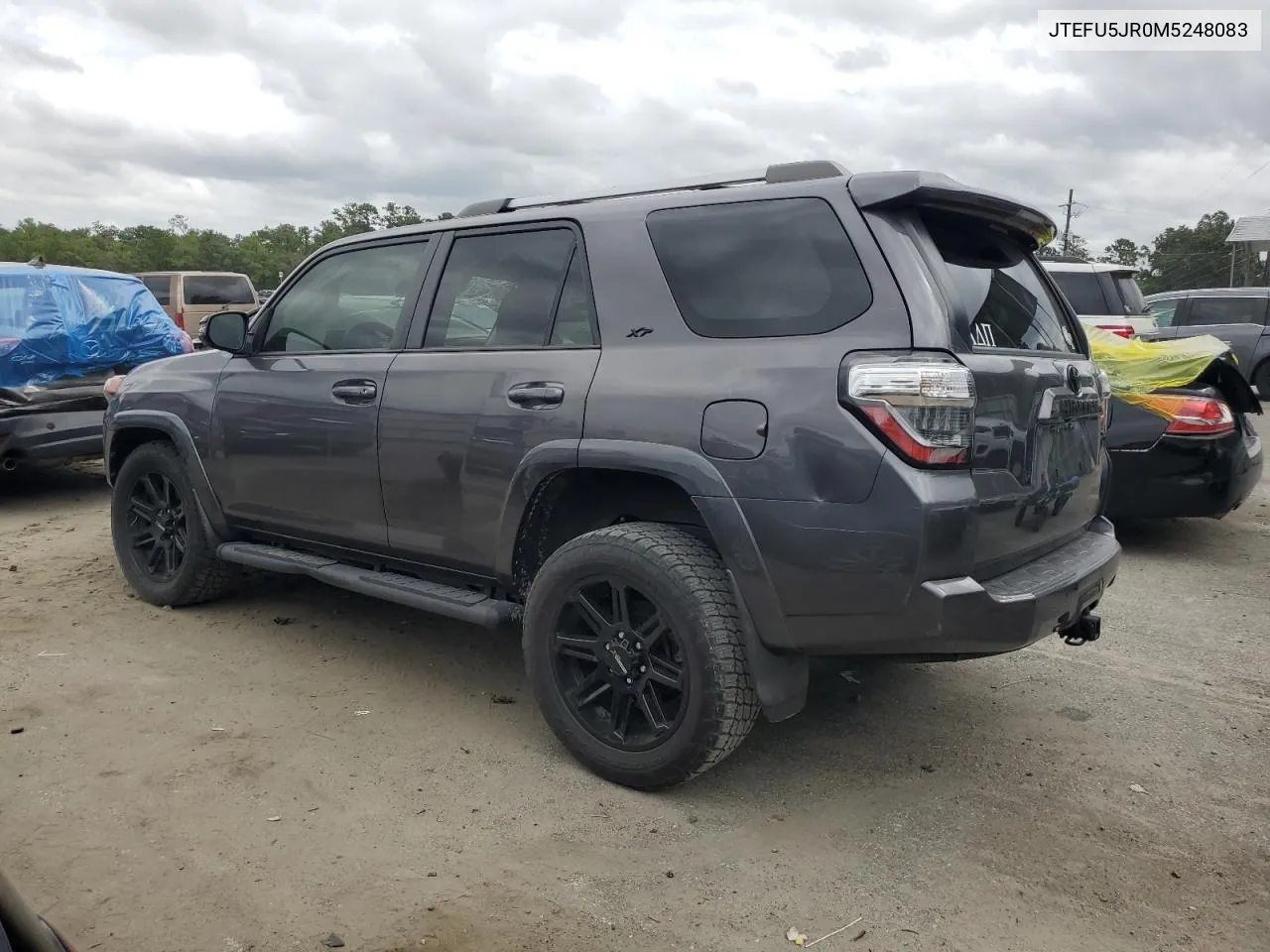 JTEFU5JR0M5248083 2021 Toyota 4Runner Sr5