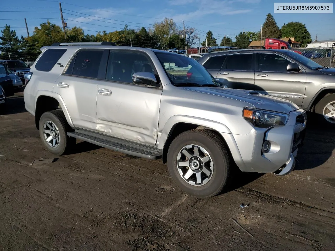 2021 Toyota 4Runner Sr5 Premium VIN: JTERU5JR8M5907573 Lot: 70339654