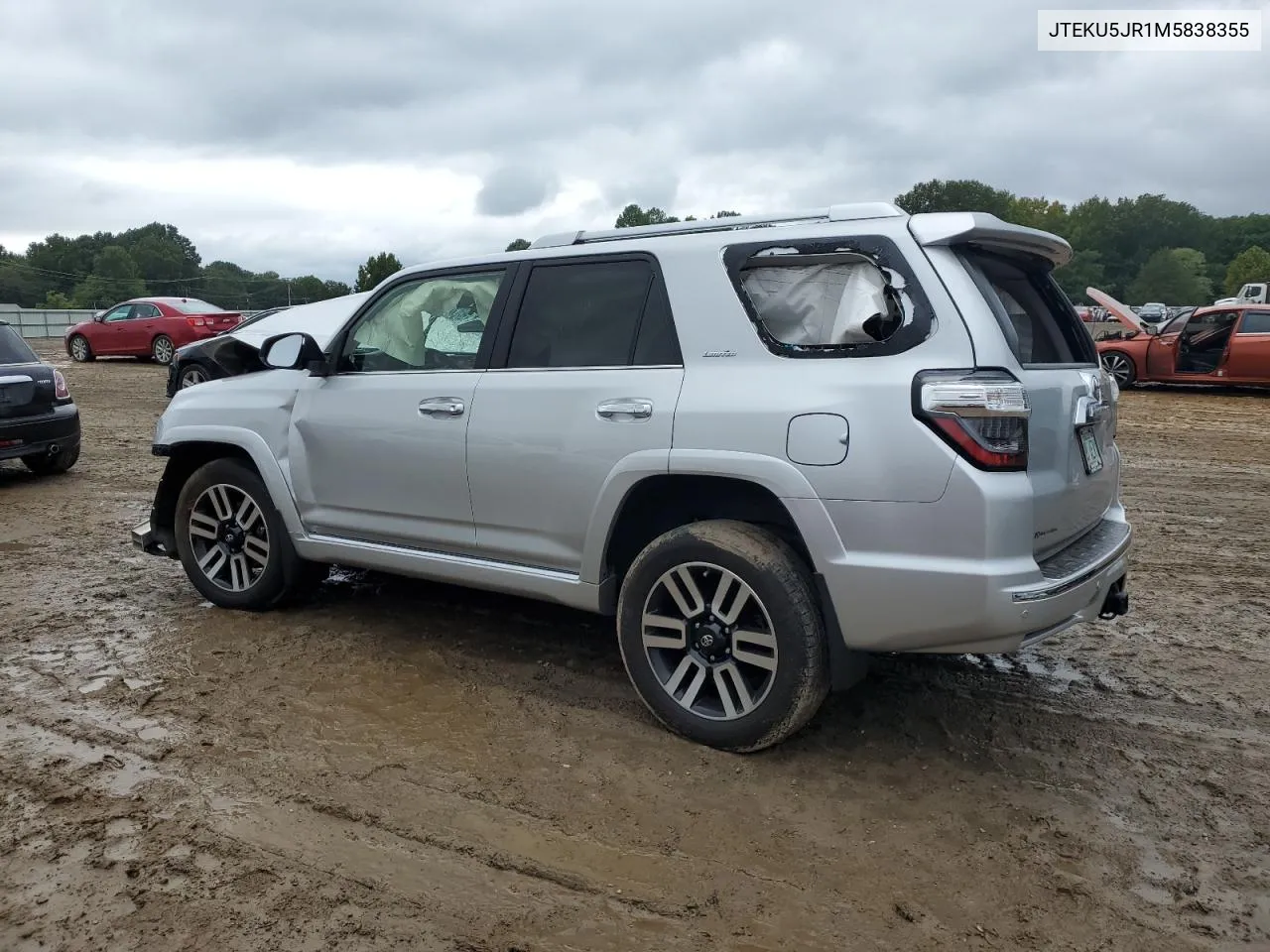 2021 Toyota 4Runner Trail VIN: JTEKU5JR1M5838355 Lot: 71800314