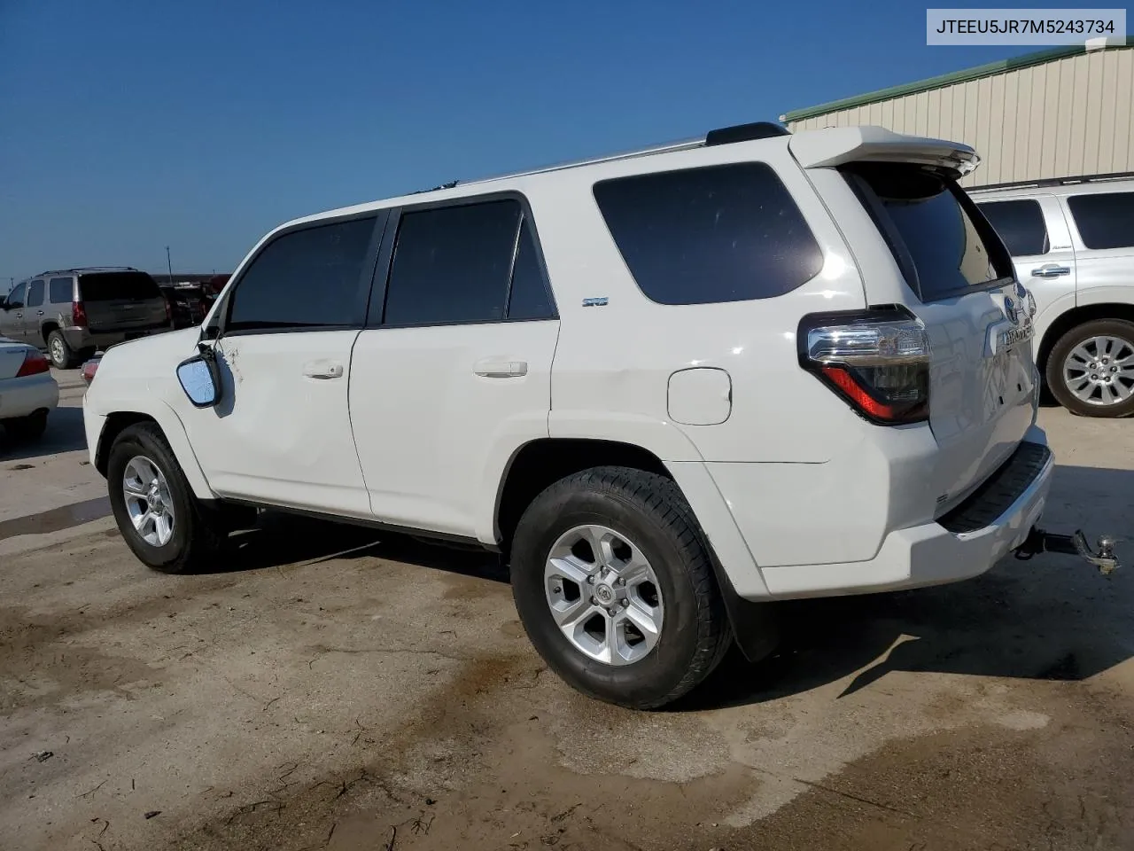 2021 Toyota 4Runner Sr5 VIN: JTEEU5JR7M5243734 Lot: 71966004