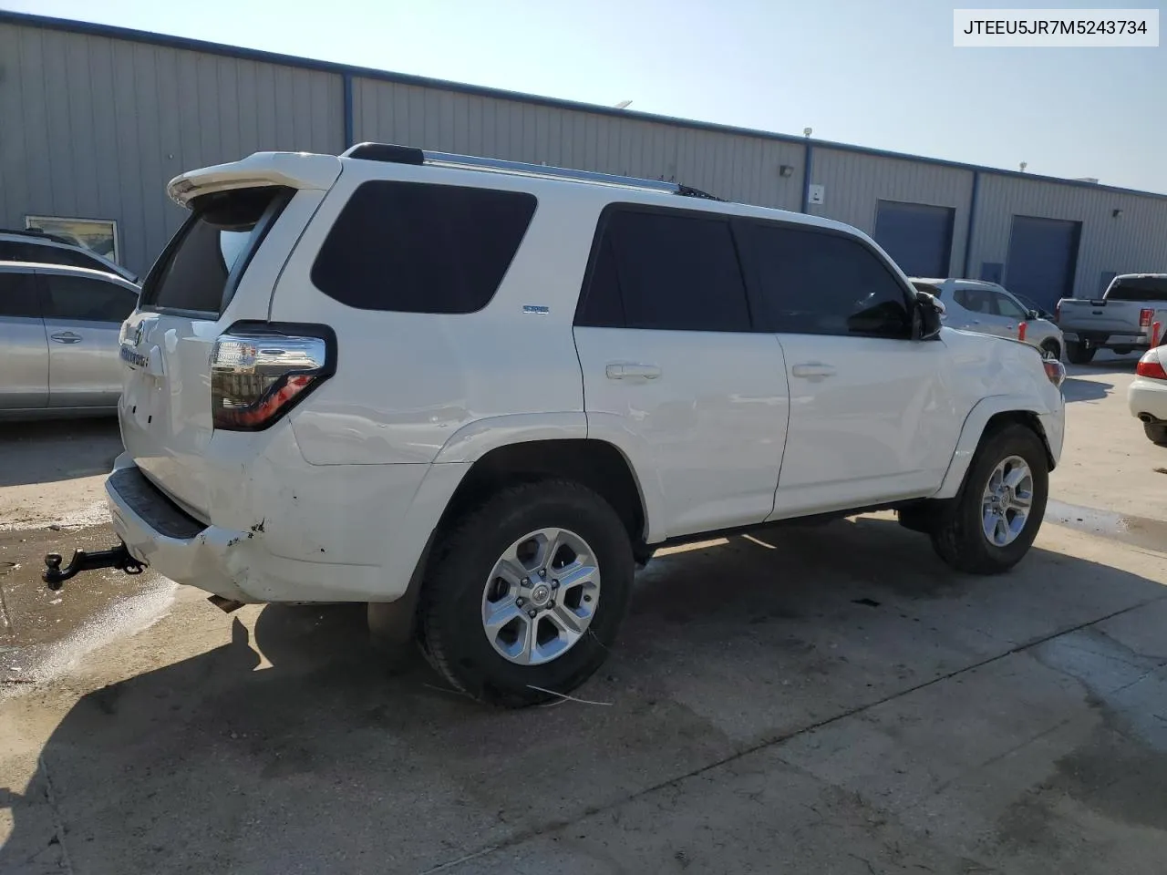 2021 Toyota 4Runner Sr5 VIN: JTEEU5JR7M5243734 Lot: 71966004