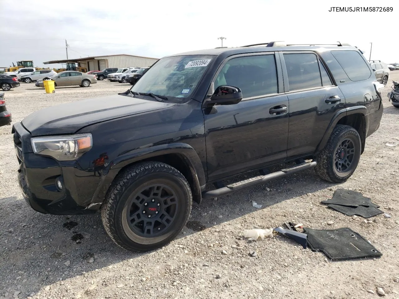 2021 Toyota 4Runner Sr5/Sr5 Premium VIN: JTEMU5JR1M5872689 Lot: 72092094