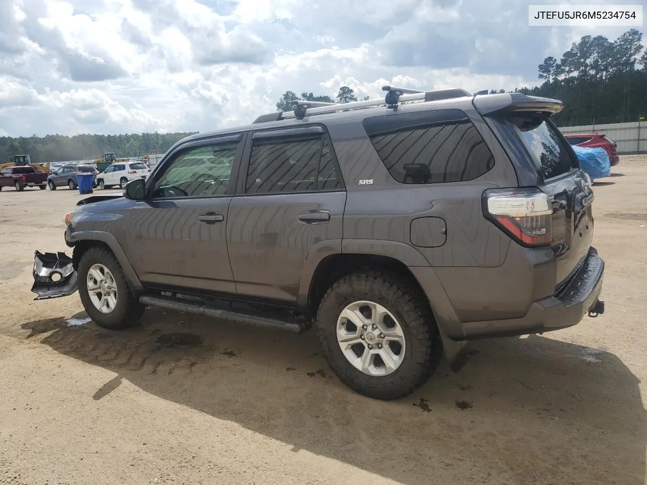 2021 Toyota 4Runner Sr5 VIN: JTEFU5JR6M5234754 Lot: 72125084