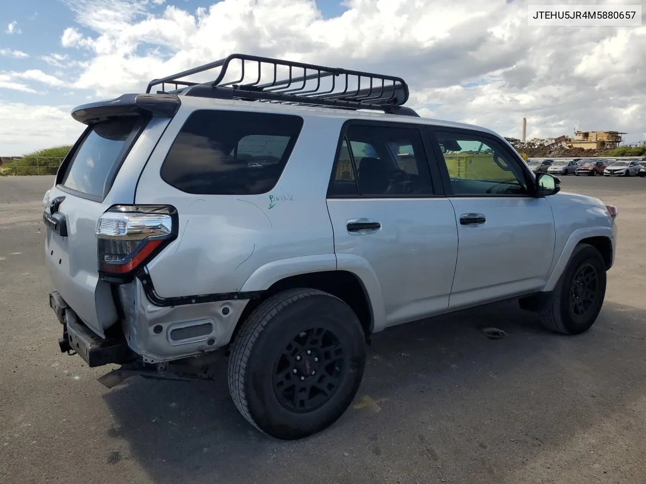 2021 Toyota 4Runner Venture VIN: JTEHU5JR4M5880657 Lot: 72402174