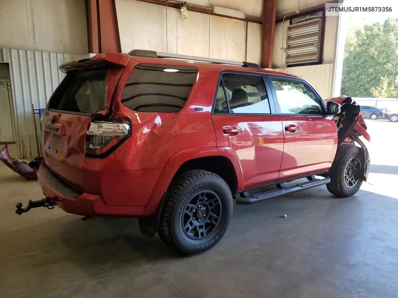 2021 Toyota 4Runner Sr5/Sr5 Premium VIN: JTEMU5JR1M5873356 Lot: 73083974