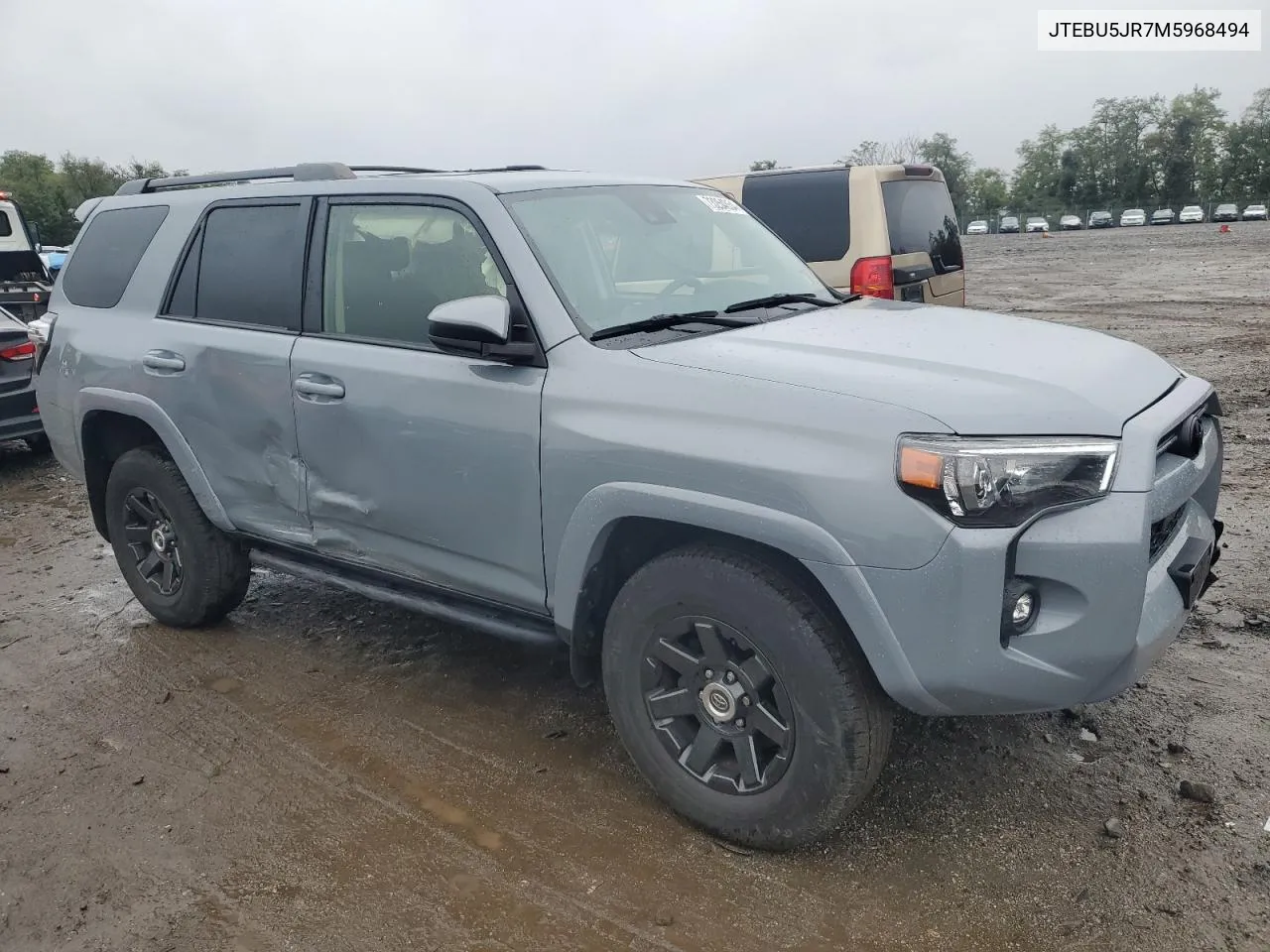 2021 Toyota 4Runner Sr5/Sr5 Premium VIN: JTEBU5JR7M5968494 Lot: 73254854