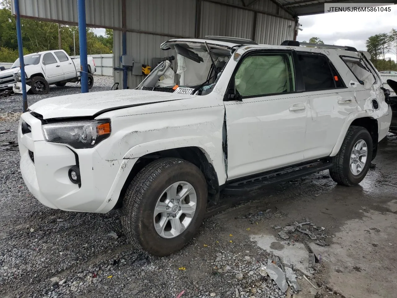 2021 Toyota 4Runner Sr5/Sr5 Premium VIN: JTENU5JR6M5861045 Lot: 73399374