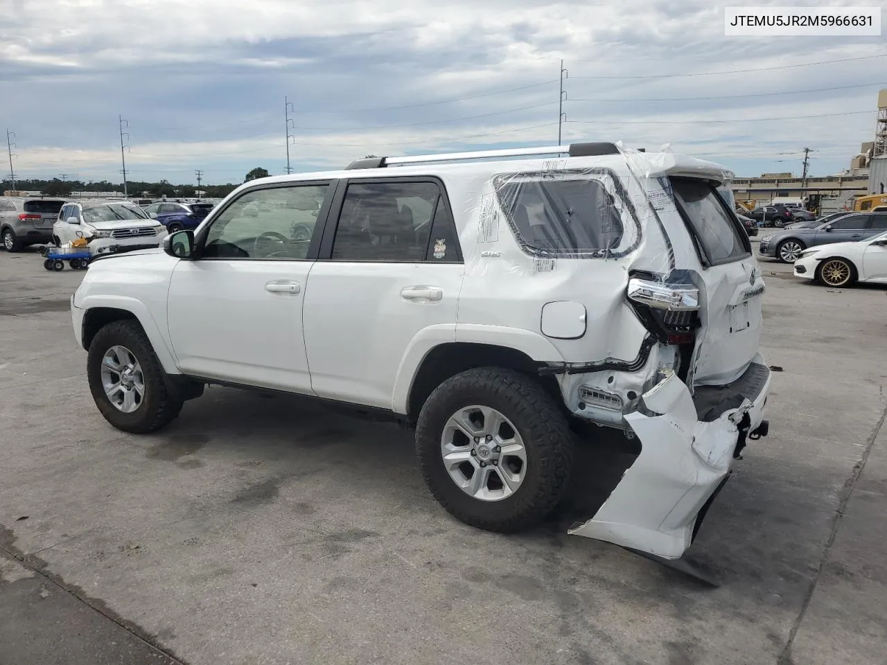 2021 Toyota 4Runner Sr5/Sr5 Premium VIN: JTEMU5JR2M5966631 Lot: 73461914