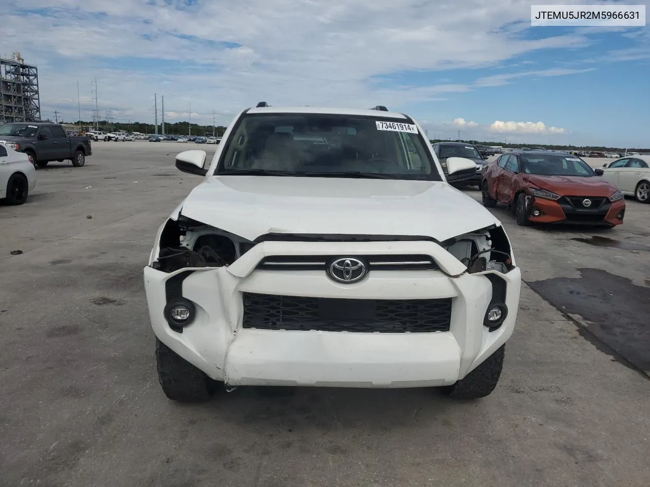 2021 Toyota 4Runner Sr5/Sr5 Premium VIN: JTEMU5JR2M5966631 Lot: 73461914