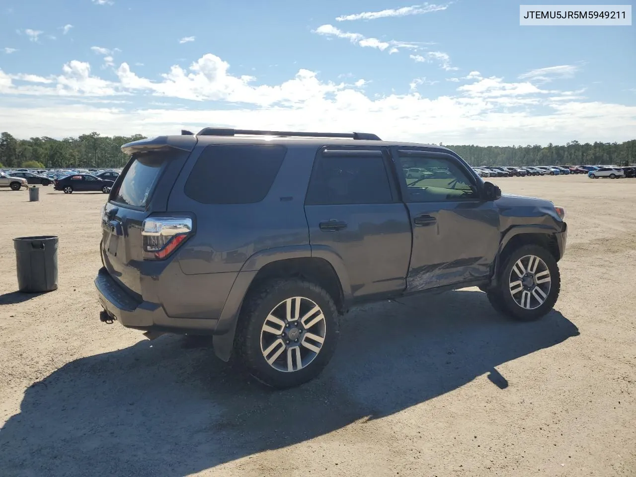 2021 Toyota 4Runner Sr5/Sr5 Premium VIN: JTEMU5JR5M5949211 Lot: 73693854