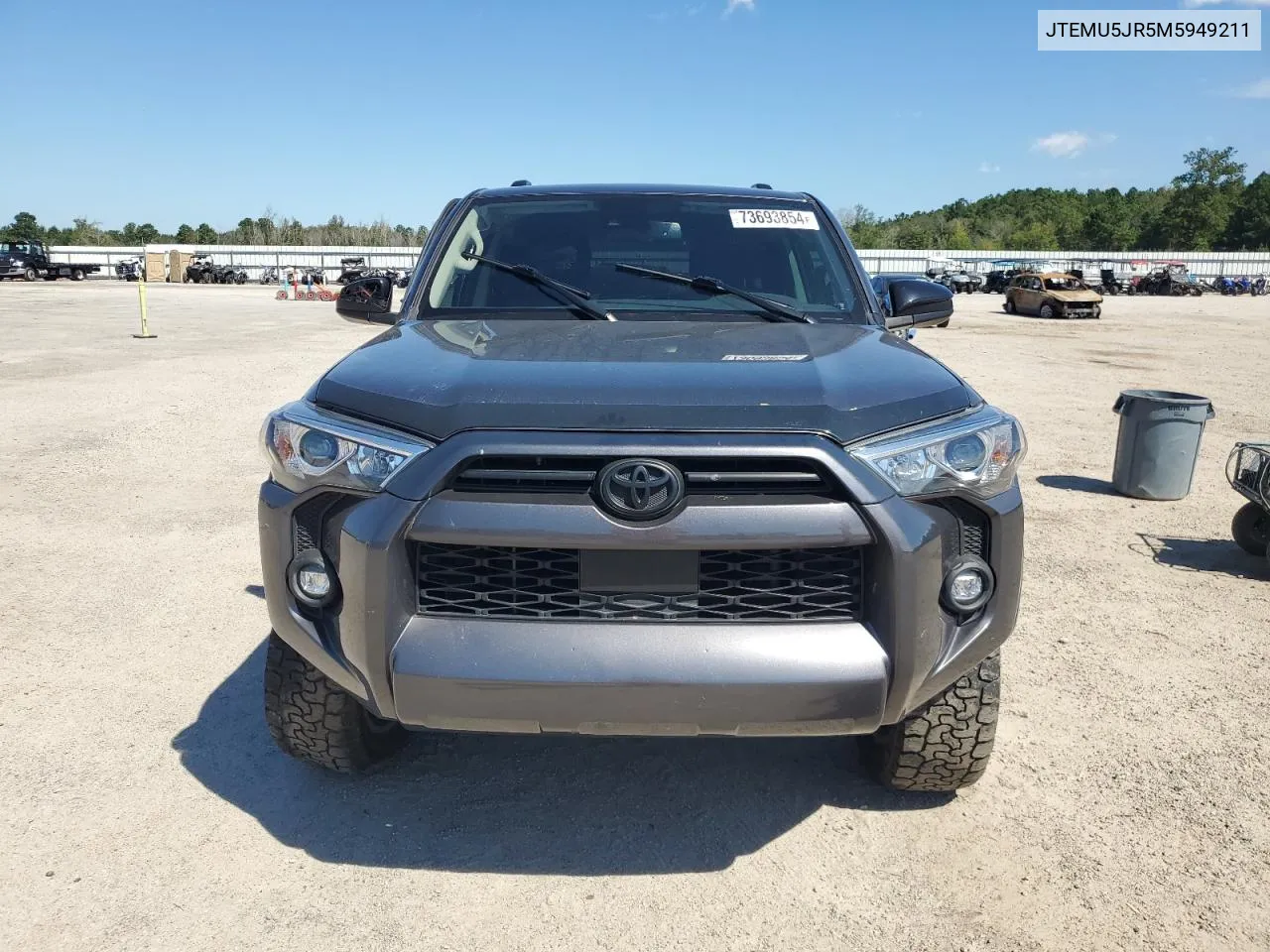 2021 Toyota 4Runner Sr5/Sr5 Premium VIN: JTEMU5JR5M5949211 Lot: 73693854