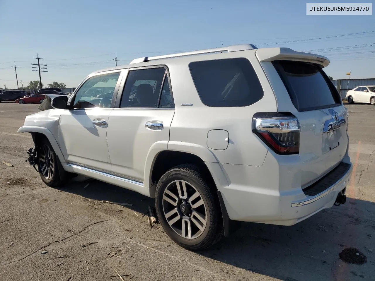 2021 Toyota 4Runner Trail VIN: JTEKU5JR5M5924770 Lot: 73916594