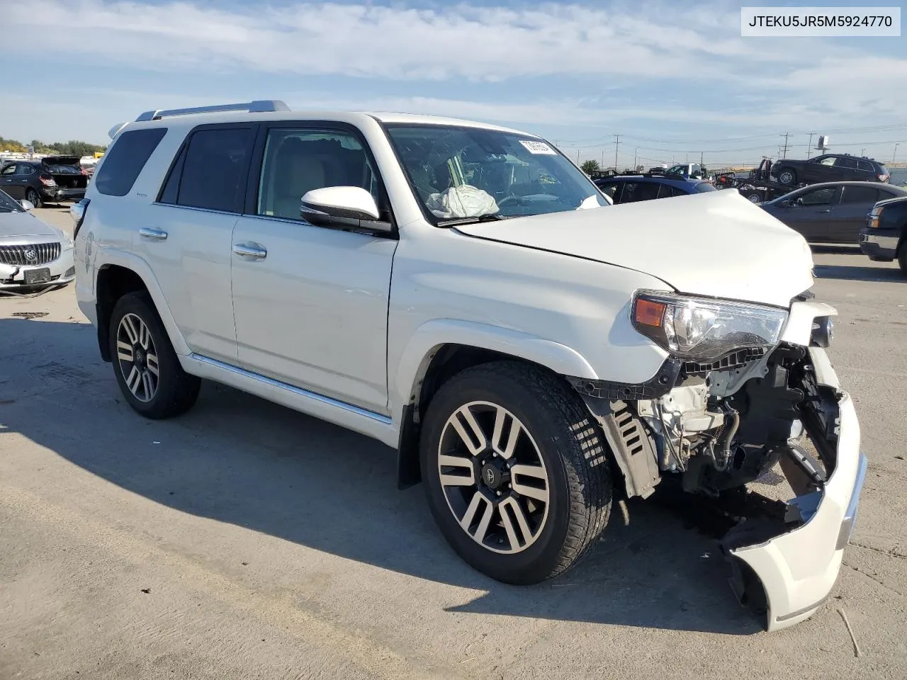 2021 Toyota 4Runner Trail VIN: JTEKU5JR5M5924770 Lot: 73916594