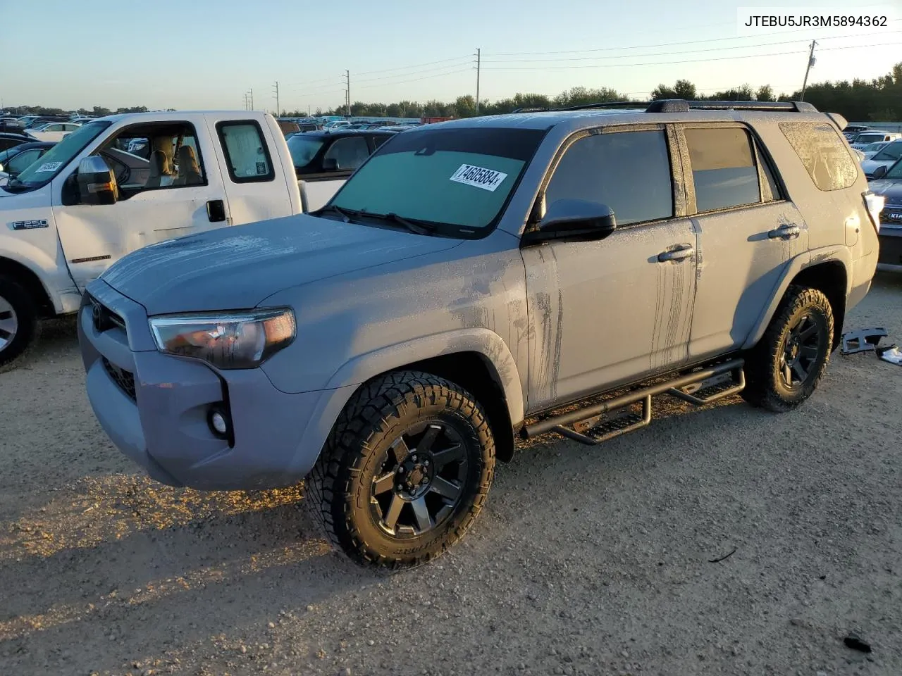 2021 Toyota 4Runner Sr5/Sr5 Premium VIN: JTEBU5JR3M5894362 Lot: 74605884