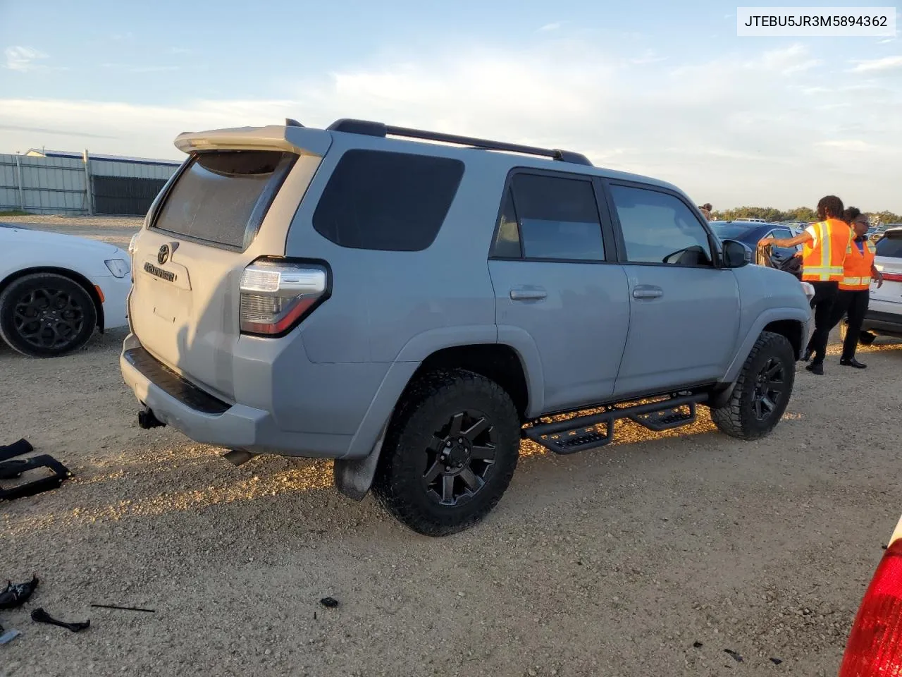 2021 Toyota 4Runner Sr5/Sr5 Premium VIN: JTEBU5JR3M5894362 Lot: 74605884