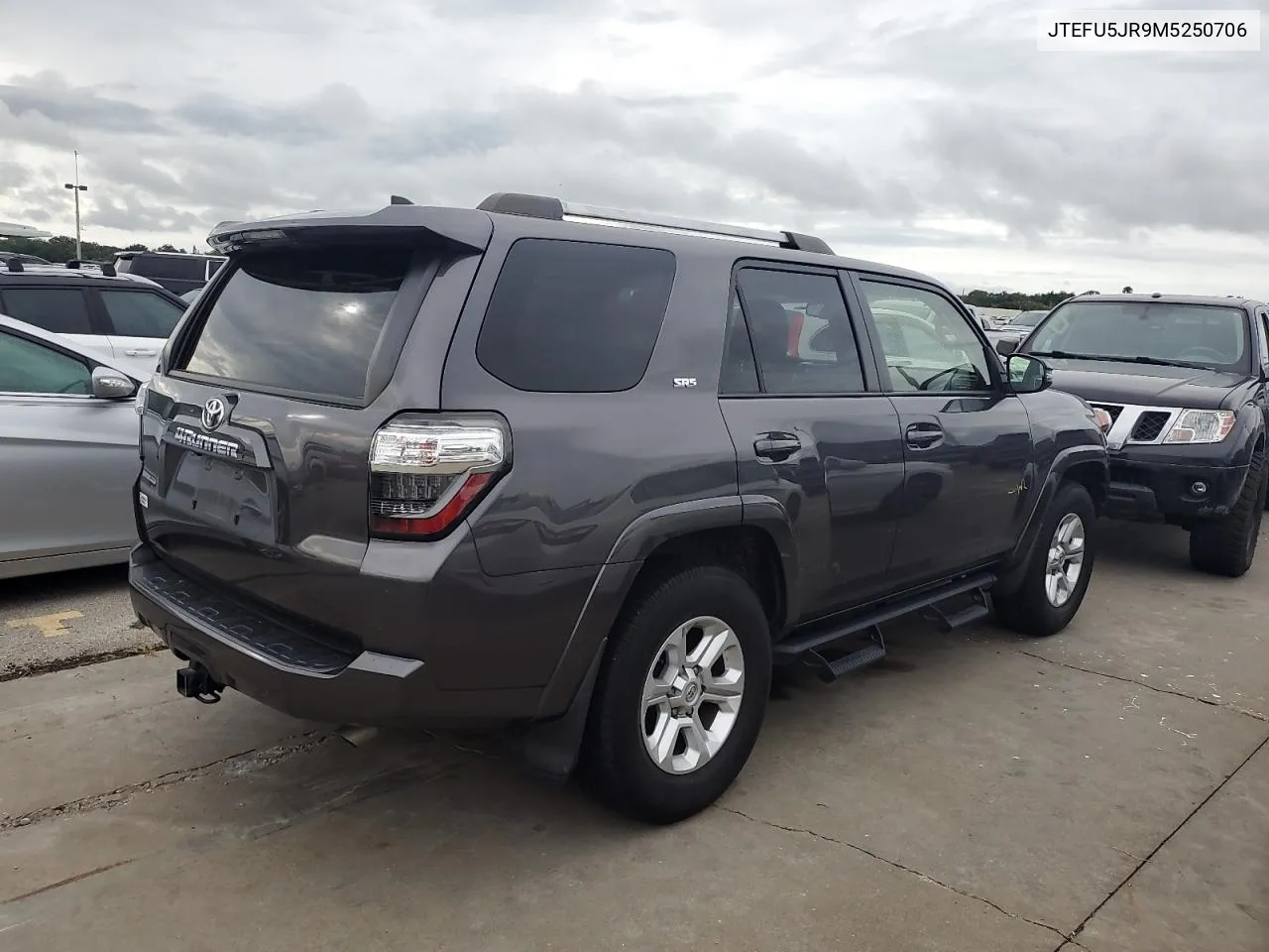 2021 Toyota 4Runner Sr5 VIN: JTEFU5JR9M5250706 Lot: 74764614