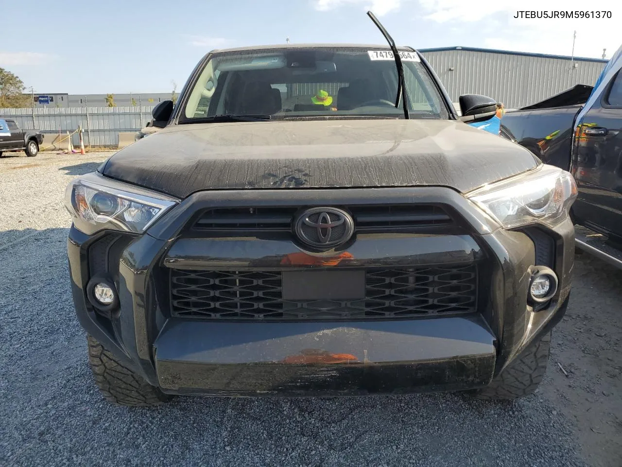 2021 Toyota 4Runner Sr5/Sr5 Premium VIN: JTEBU5JR9M5961370 Lot: 74791564