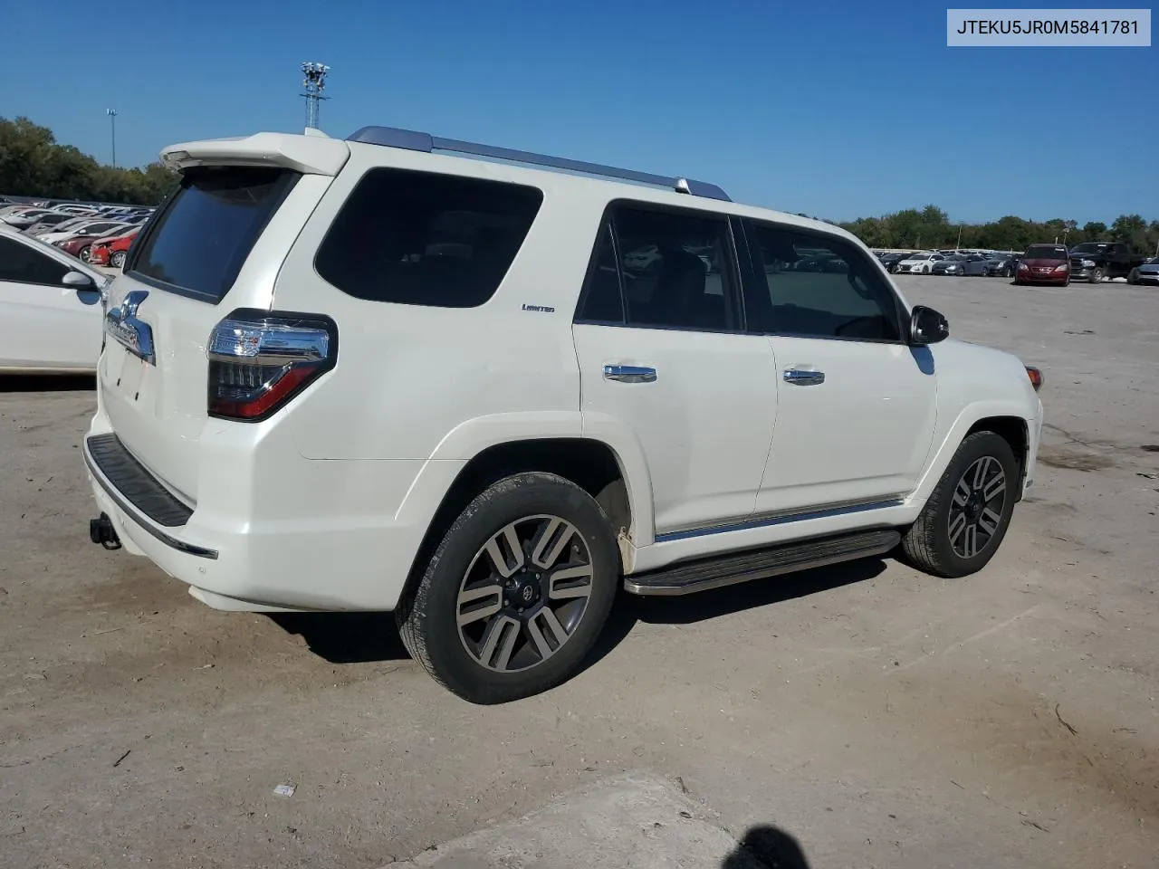 2021 Toyota 4Runner Trail VIN: JTEKU5JR0M5841781 Lot: 74997194