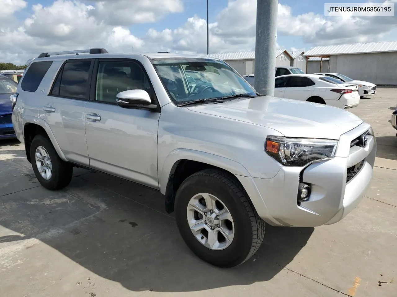 2021 Toyota 4Runner Sr5/Sr5 Premium VIN: JTENU5JR0M5856195 Lot: 75053554