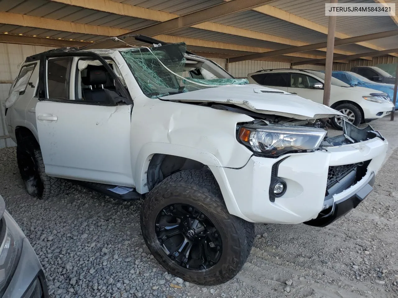 2021 Toyota 4Runner Sr5 Premium VIN: JTERU5JR4M5843421 Lot: 75180074