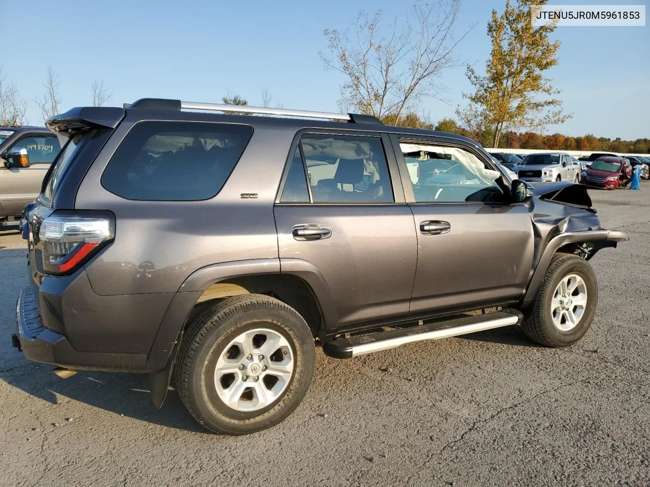 2021 Toyota 4Runner Sr5/Sr5 Premium VIN: JTENU5JR0M5961853 Lot: 75353034