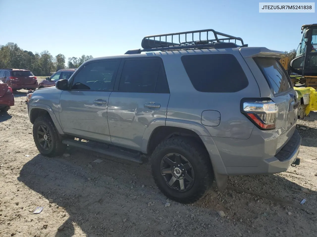 2021 Toyota 4Runner Sr5 VIN: JTEZU5JR7M5241838 Lot: 76746464