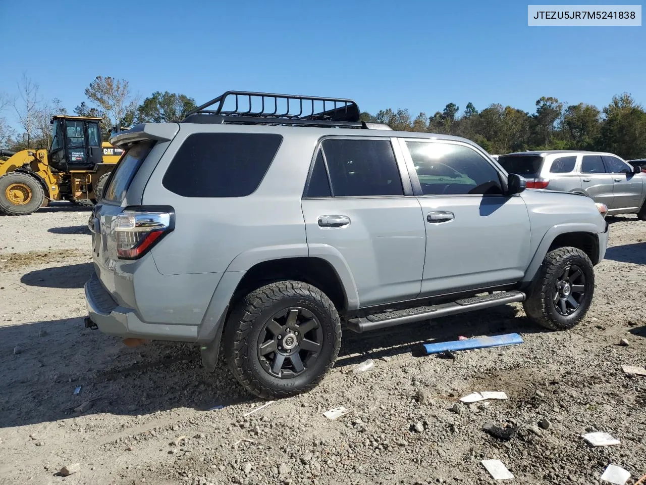 2021 Toyota 4Runner Sr5 VIN: JTEZU5JR7M5241838 Lot: 76746464