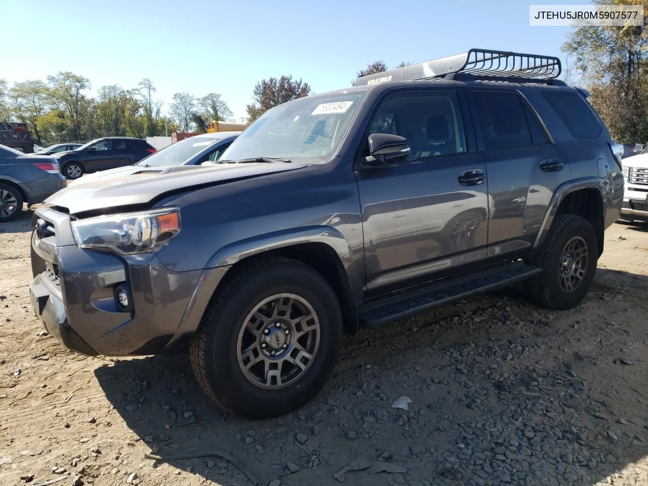 2021 Toyota 4Runner Venture VIN: JTEHU5JR0M5907577 Lot: 76933494