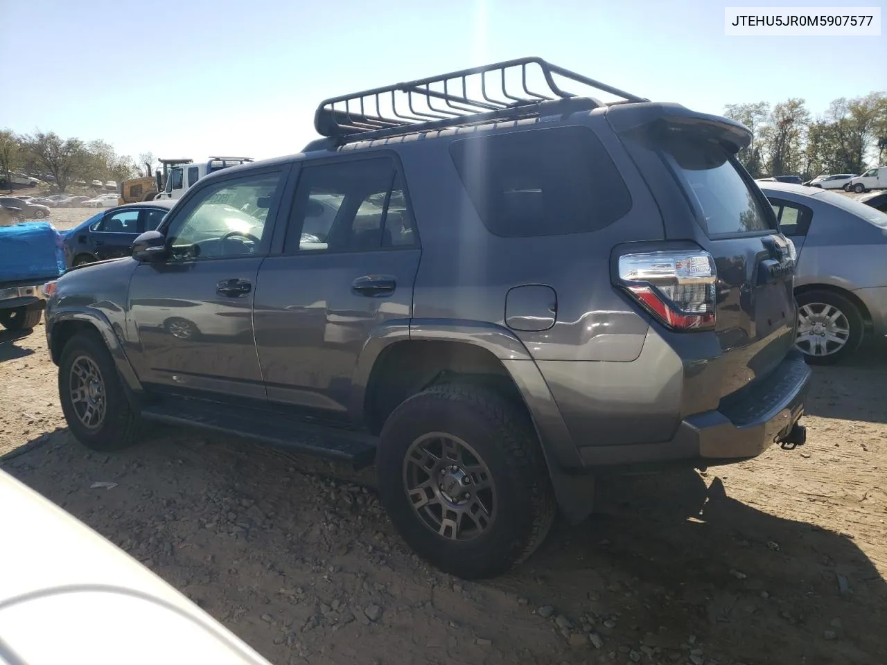 2021 Toyota 4Runner Venture VIN: JTEHU5JR0M5907577 Lot: 76933494