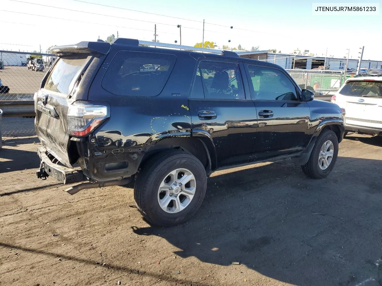 2021 Toyota 4Runner Sr5/Sr5 Premium VIN: JTENU5JR7M5861233 Lot: 77042474