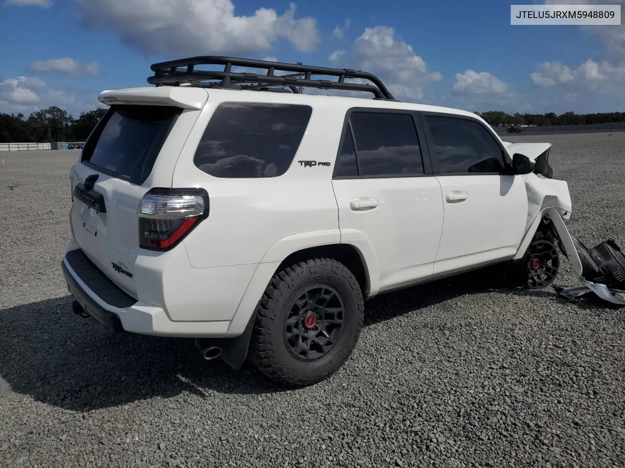 2021 Toyota 4Runner Venture VIN: JTELU5JRXM5948809 Lot: 77270954