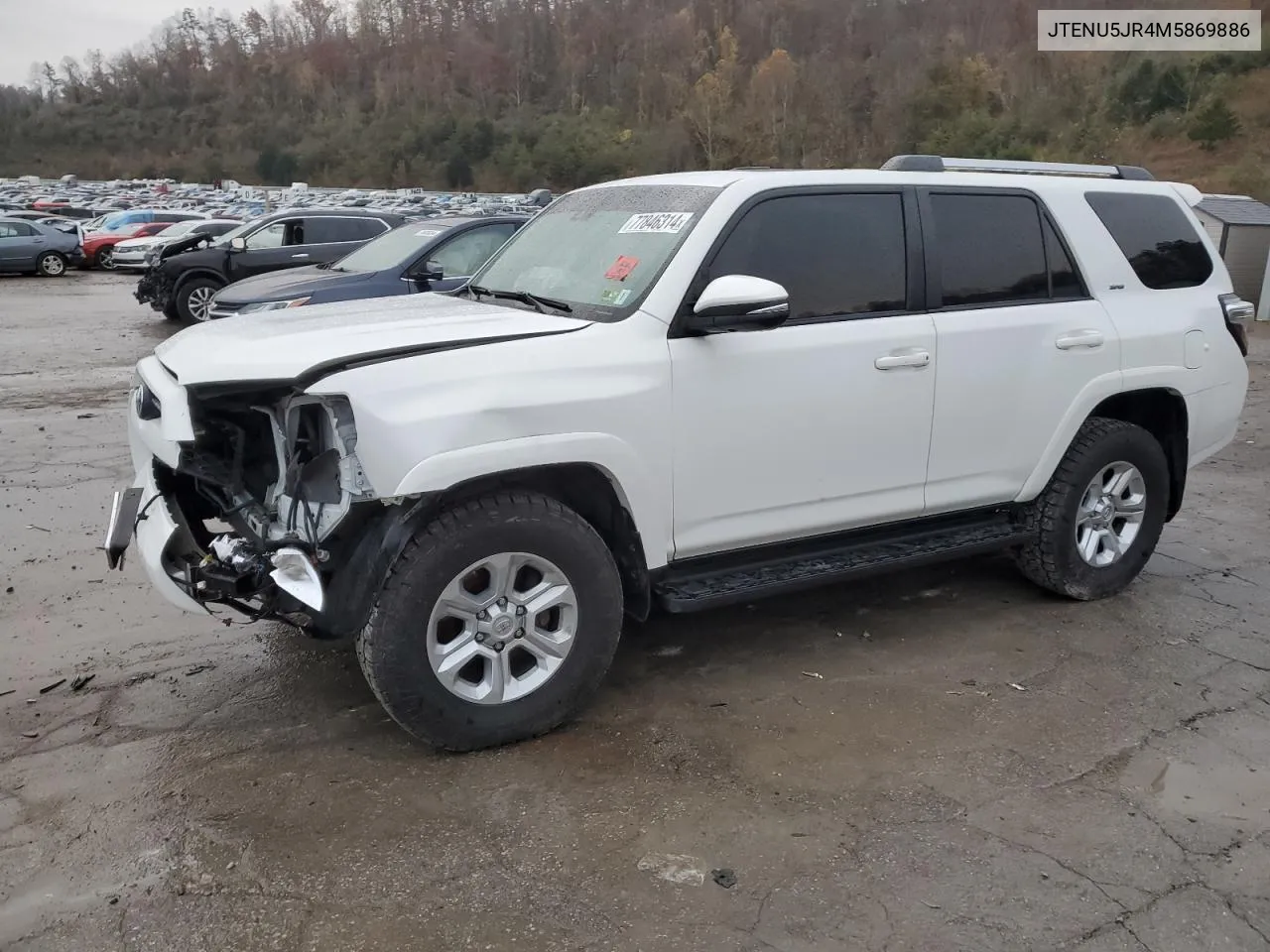 2021 Toyota 4Runner Sr5/Sr5 Premium VIN: JTENU5JR4M5869886 Lot: 77846314