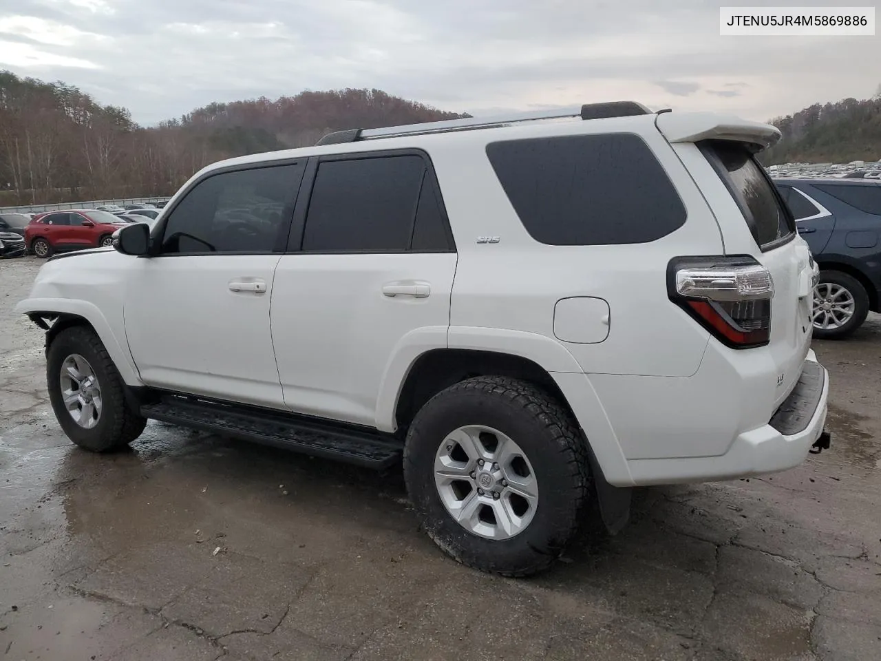 2021 Toyota 4Runner Sr5/Sr5 Premium VIN: JTENU5JR4M5869886 Lot: 77846314