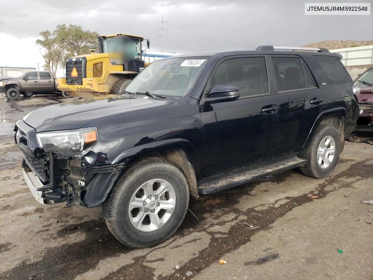 2021 Toyota 4Runner Sr5/Sr5 Premium VIN: JTEMU5JR4M5922548 Lot: 77860204