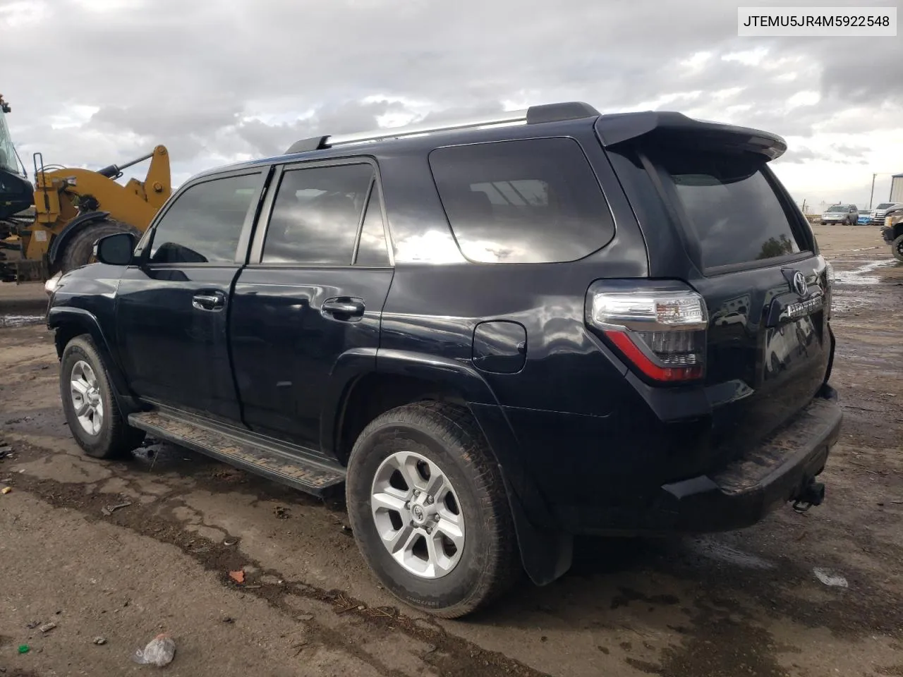 2021 Toyota 4Runner Sr5/Sr5 Premium VIN: JTEMU5JR4M5922548 Lot: 77860204