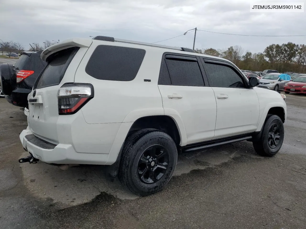 2021 Toyota 4Runner Sr5/Sr5 Premium VIN: JTEMU5JR3M5901142 Lot: 78234274