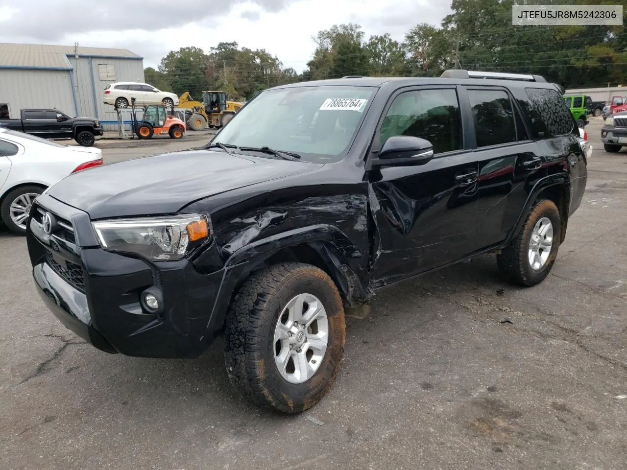 2021 Toyota 4Runner Sr5 VIN: JTEFU5JR8M5242306 Lot: 78865764